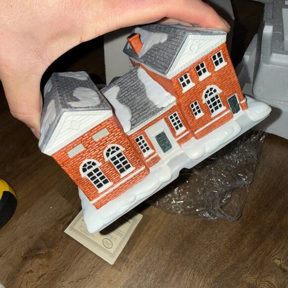 Rockwell's Christmas in Stockbridge Collection The Library 1993 No. 15360A - Picture 6 of 7